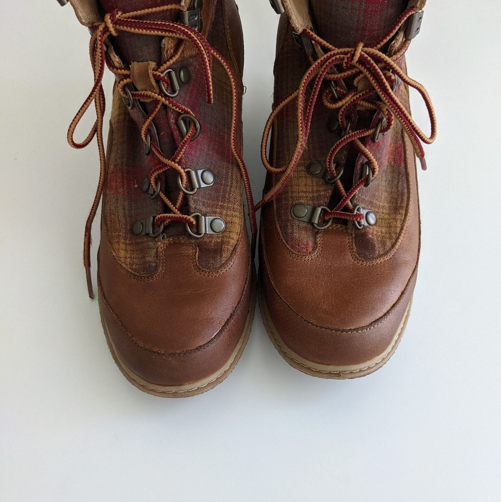Rustic Country Wedges - Pendleton X Timberland Amston Hiker Wedges - Picture 3 of 14